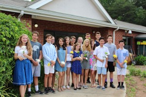 Greensboro Montessori School graduating class of 2016