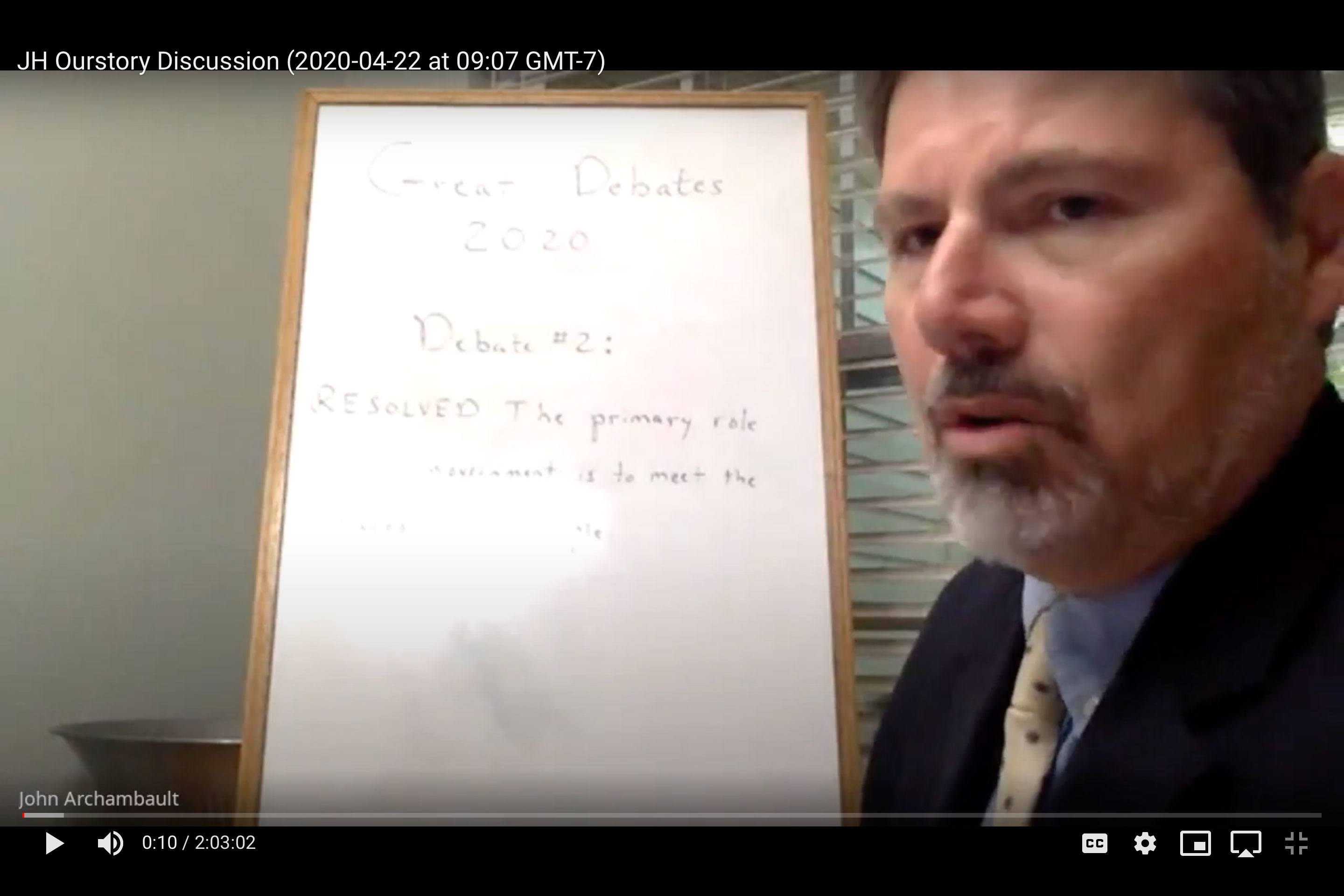 The Great Debates Greensboro Montessori School